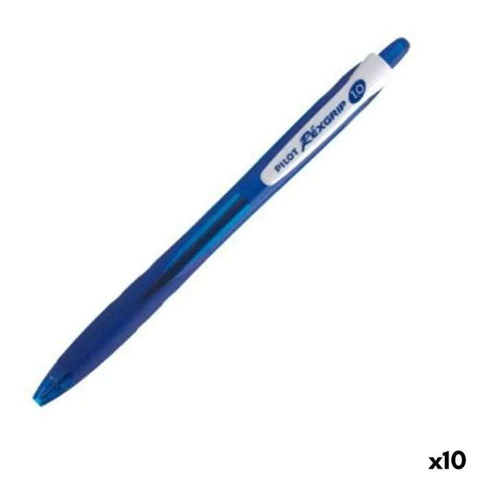 Химикал Pilot REXGRIP BEGREEN Син 1 mm (10 броя) (10 Части)