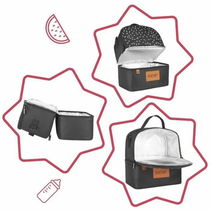 Хладилна Чанта Badabulle Pick & Go Черен