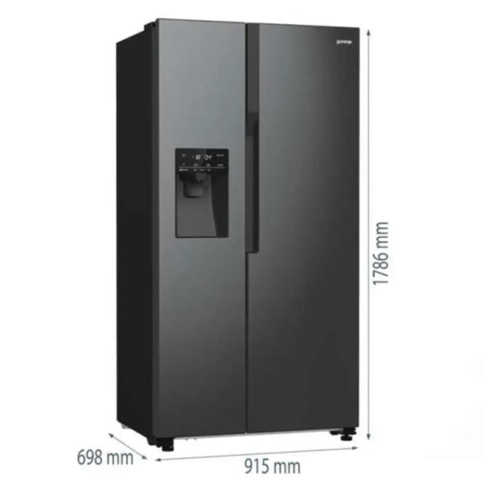 Хладилник с фризер GORENJE Side by Side NRR9185ESBXL 566 л