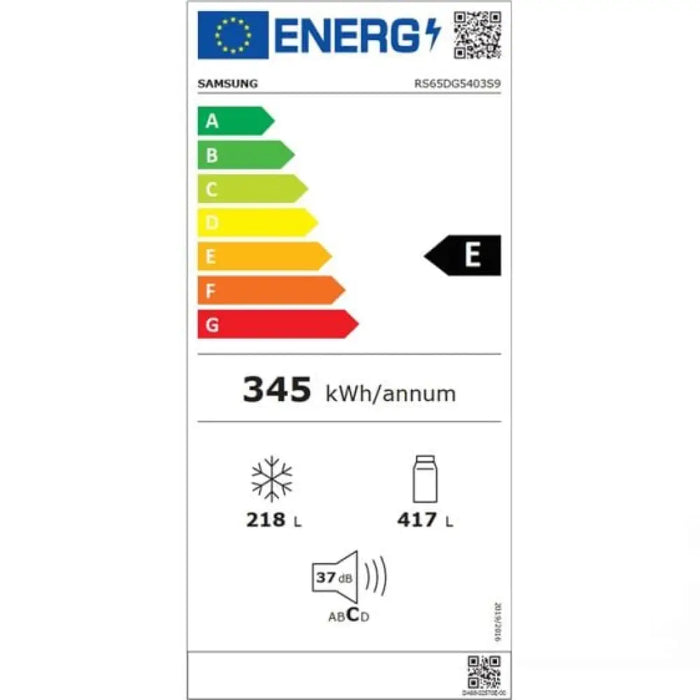 Хладилник с фризер SAMSUNG Side-by-Side RS65DG5403S9EO 635