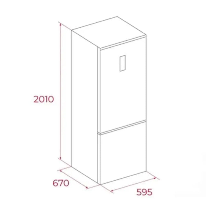 Хладилник с фризер TEKA RBF 58650 SS 443 л Total No Frost