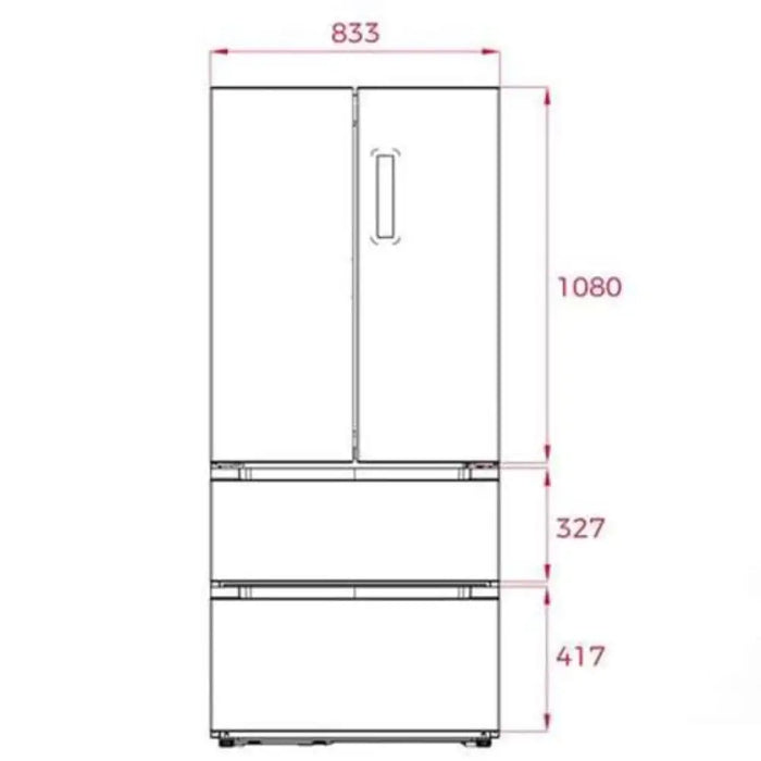 Хладилник с фризер TEKA RFD 77825 516 л No Frost 189.8 x