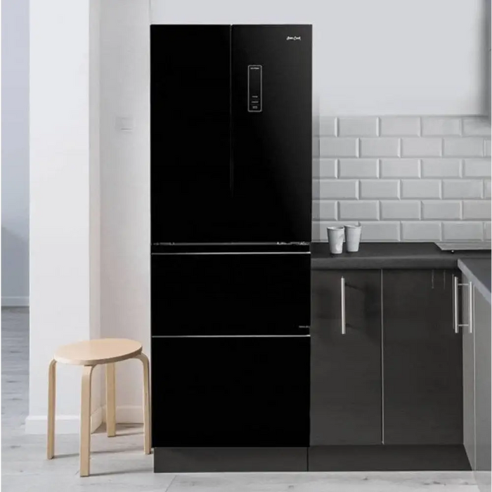 Хладилник с фризер Sam Cook French Door 351л E Черен