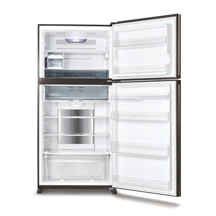 Хладилник с горна камера Sharp SJ-YG740G-SL 604 l E No