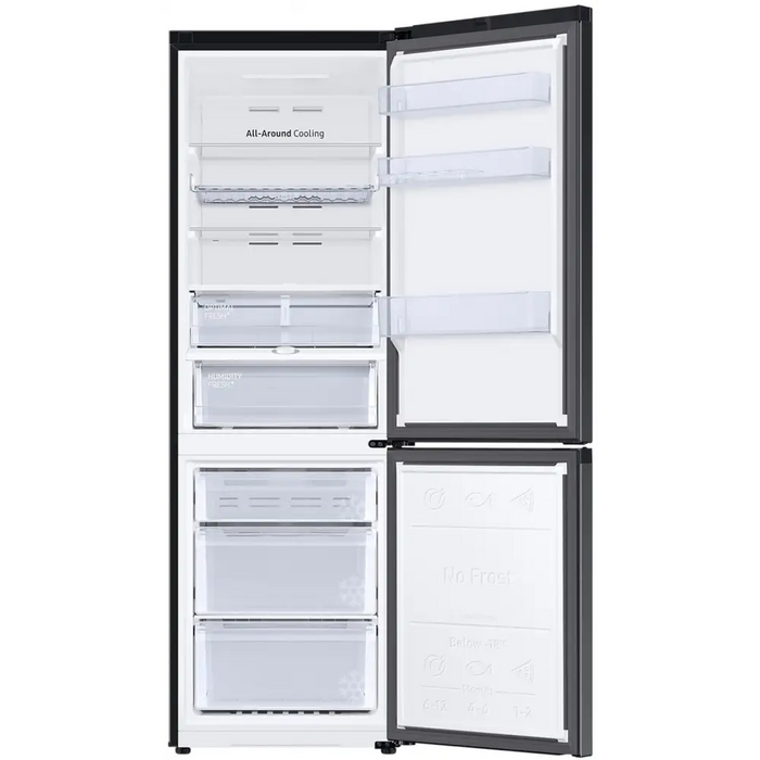 Хладилник с фризер SAMSUNG RB34C675EBN/EF 344 л SmartThings