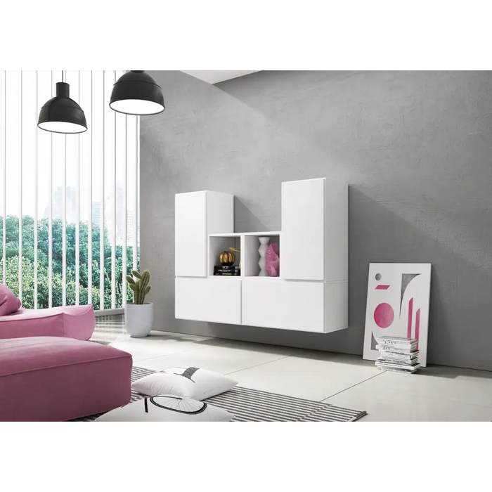 Холна гарнитура Cama ROCO 18 (4xRO3 + 2xRO6) бяло/бяло/бяло