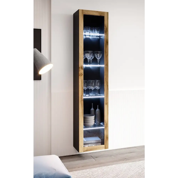 Холна гарнитура Cama VIGO 3 черен/дъб вотан
