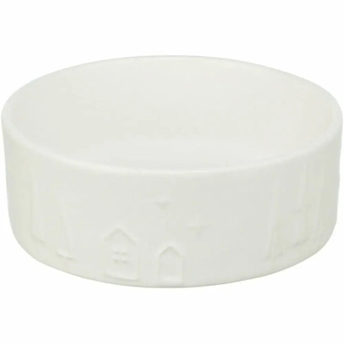 Хранилка за домашни любимци Trixie Бял Керамика 800 ml