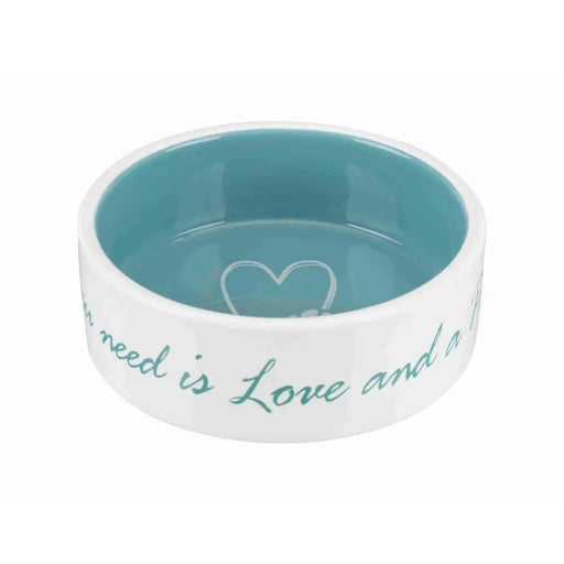 Хранилка за кучета Trixie Pet’s Home Син Сметана Ø 12 cm