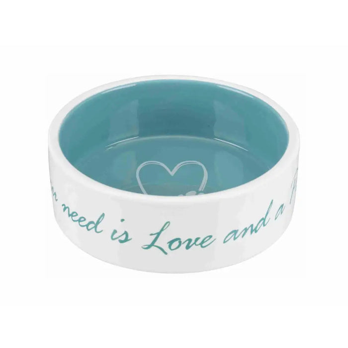 Хранилка за кучета Trixie Pet’s Home Син Сметана Ø 12 cm