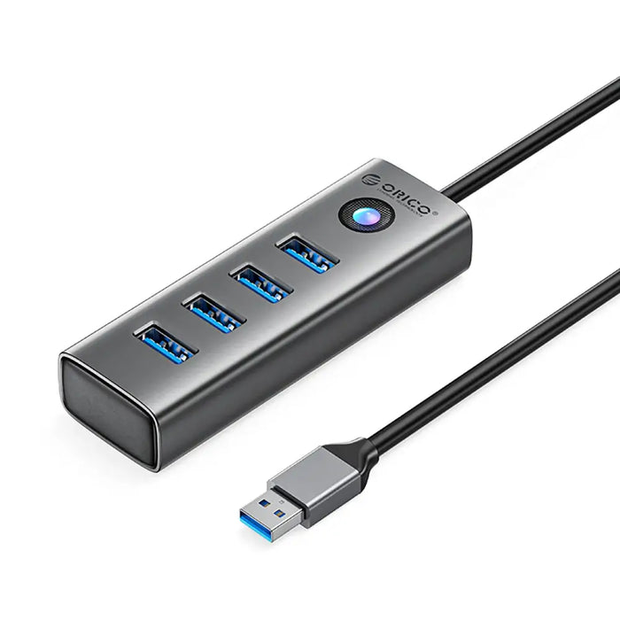 Хъб Orico PDD4U-U3 4x USB-A 3.0 - сив