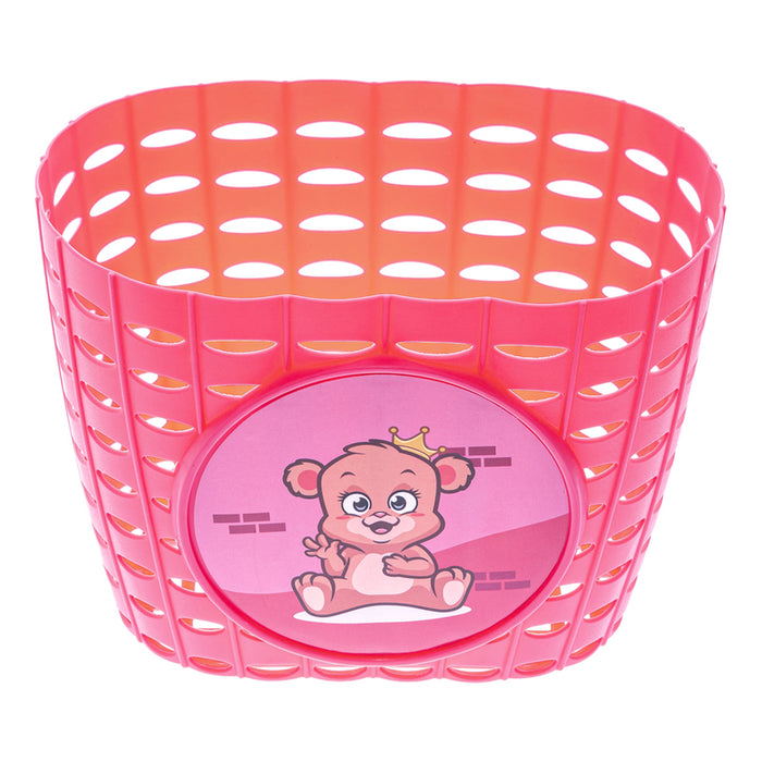 КОШНИЦА ЗА ВЕЛОСИПЕД KID BASKET РОЗОВ