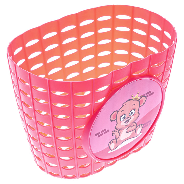 КОШНИЦА ЗА ВЕЛОСИПЕД KID BASKET РОЗОВ