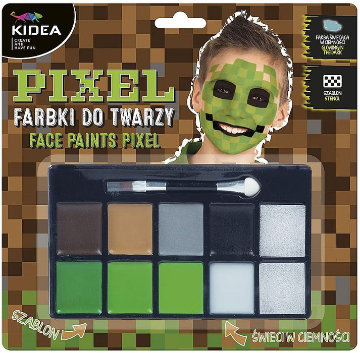 Комплект боички за лице Kidea - Pixel