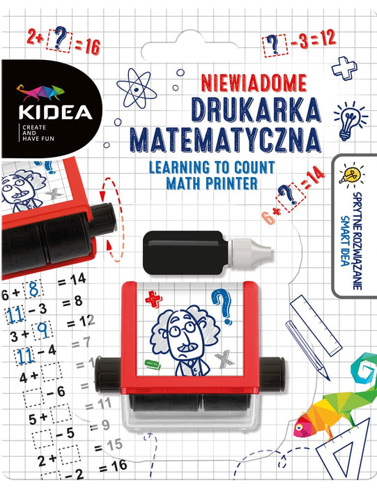 Печат с математически задачи Kidea - Уравнения