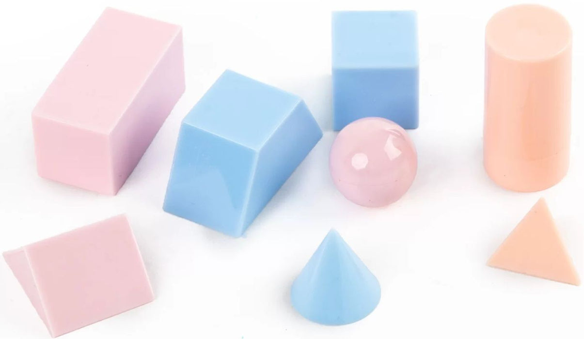 3D модели на геометрични фигури Kidea - Pastel