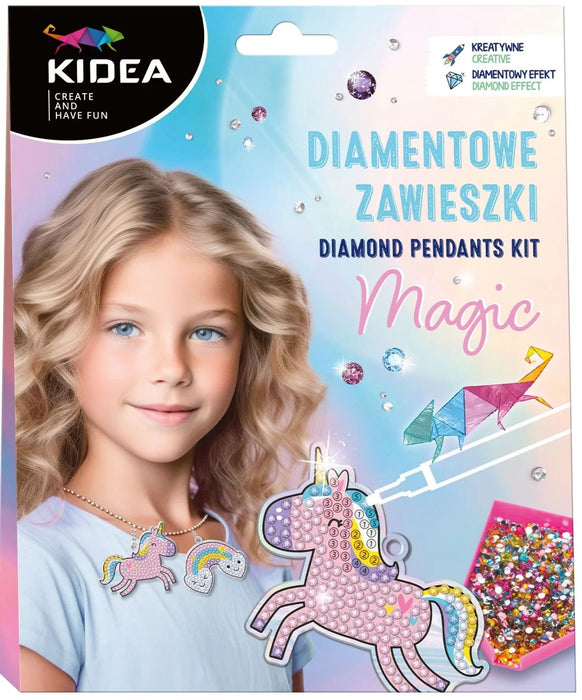 Творчески комплект Kidea - Диамантени висулки, Магия