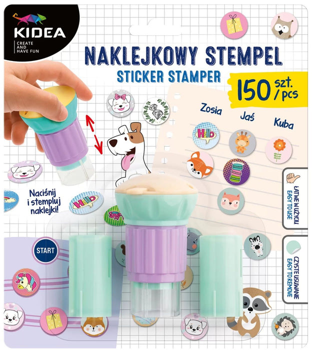Комплект печати за стикери Kidea - 150 броя