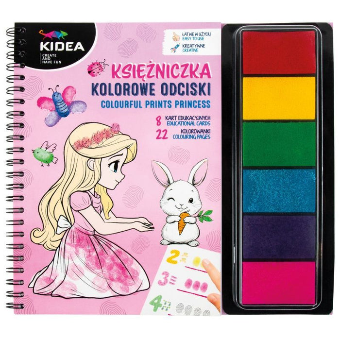 Рисуване с пръсти Kidea - Принцеса