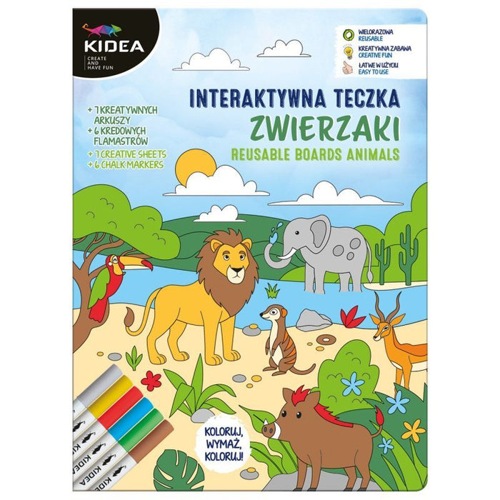 Интерактивна папка Kidea - Животни
