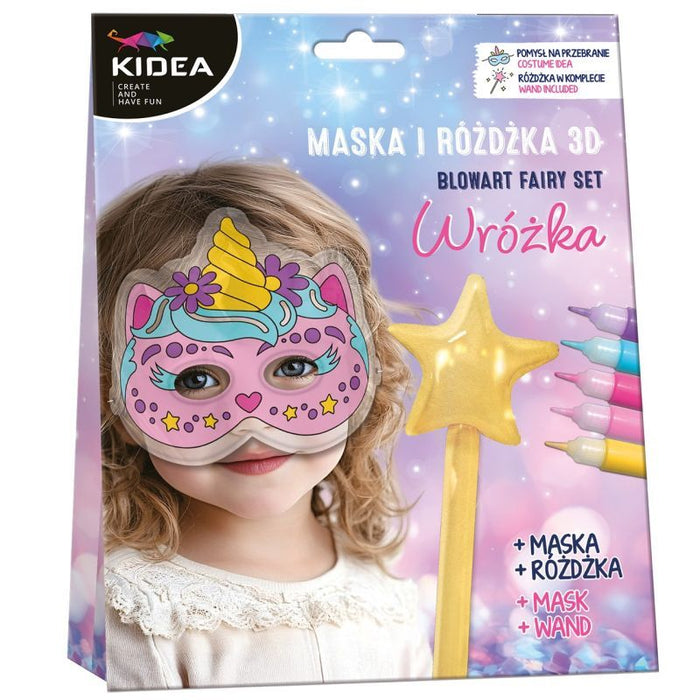 Творчески комплект 3D маска Kidea - Магия