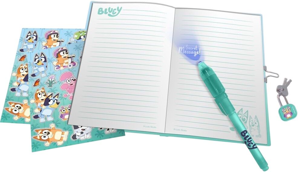 Таен дневник Kids Licensing Bluey - С магическа химикалка