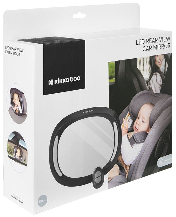 LED Огледало за обратно виждане с дистанционно KikkaBoo