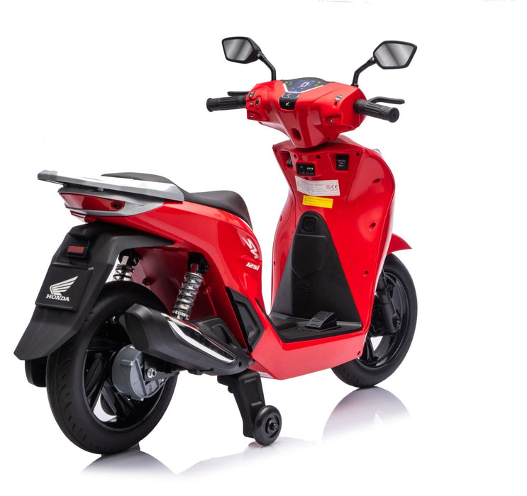 Акумулаторен мотор KikkaBoo - Licensed Honda SH 125i, червен
