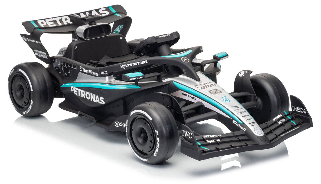 Акумулаторна кола KikkaBoo - Licensed Mercedes AMG Petronas F1 Team, черна