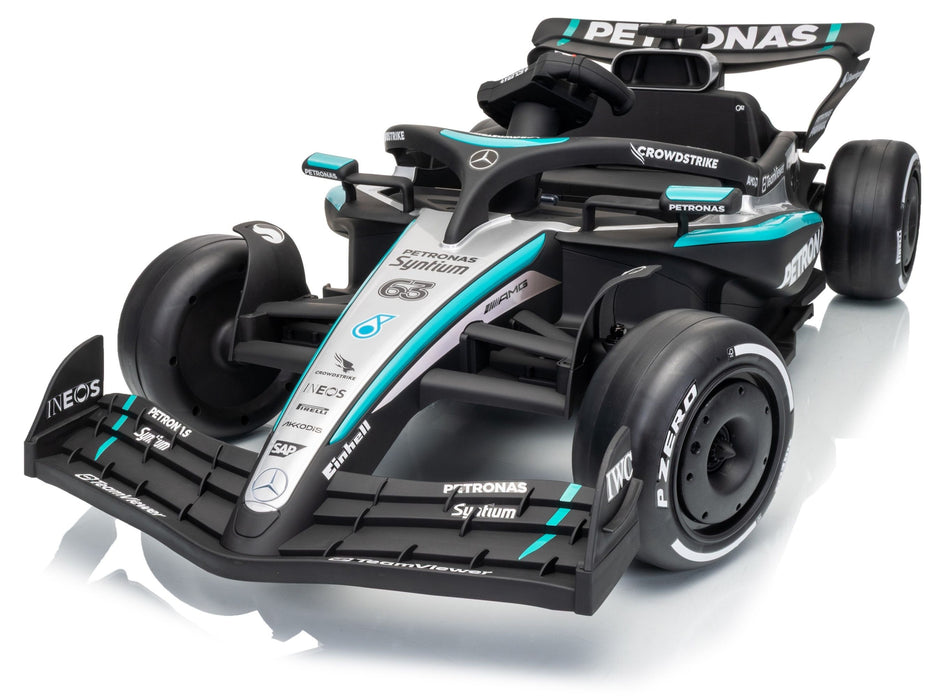 Акумулаторна кола KikkaBoo - Licensed Mercedes AMG Petronas F1 Team, черна