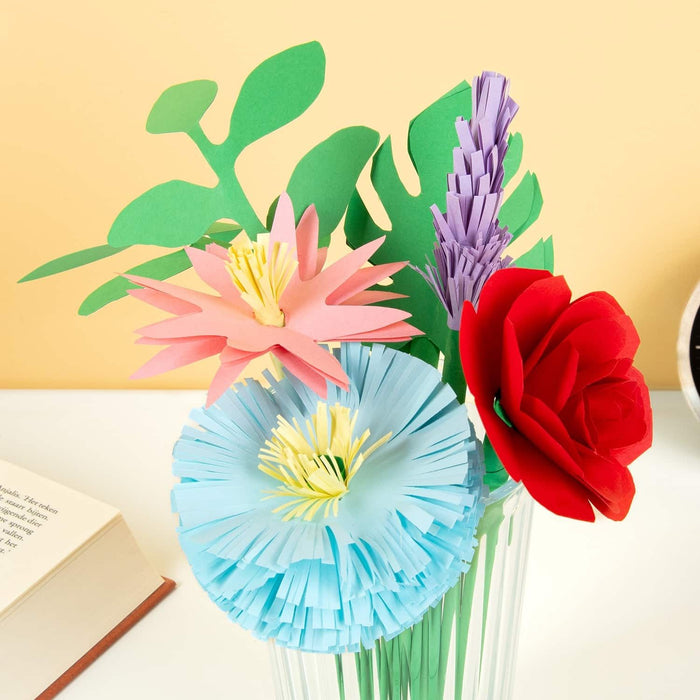 Комплект за хартиени цветя Kikkerland Crafters