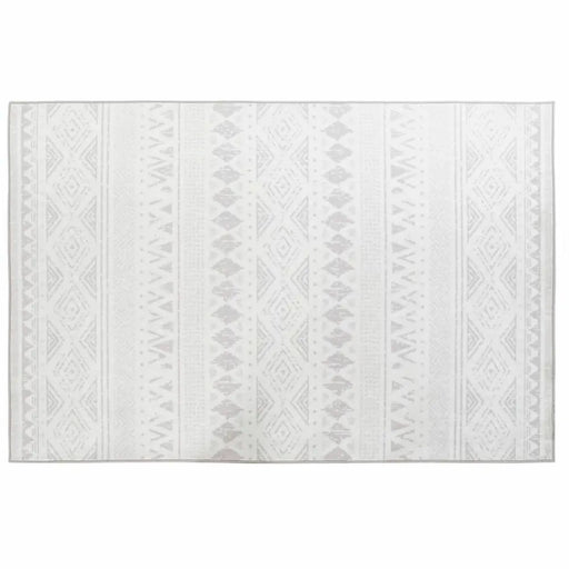 Килим DKD Home Decor Бежов Бял Ikat (200 x 290 x 0,4 cm)