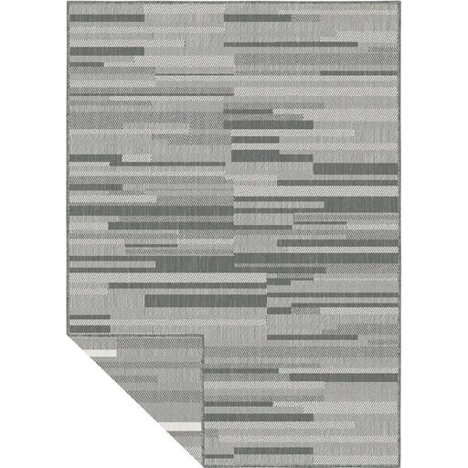 КИЛИМ BRUSSELS 80Х150 CM СИВИ ЧЕРТИ