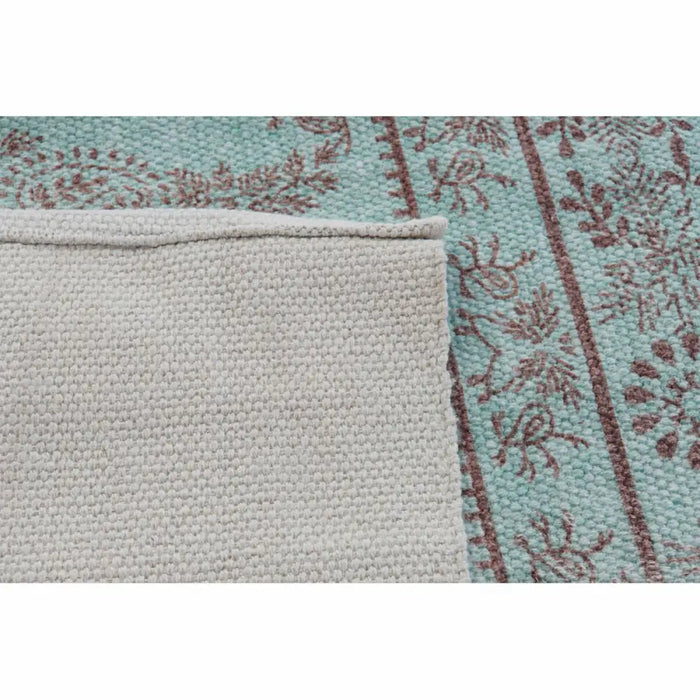 Килим DKD Home Decor 120 x 180 x 0,4 cm Син полиестер Зелен
