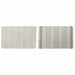 Килим DKD Home Decor 120 x 180 x 0,75 cm Сив полиестер Бял