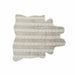 Килим DKD Home Decor 160 x 150 x 2 cm Бежов полиестер С коса