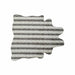Килим DKD Home Decor 160 x 150 x 2 cm Сив полиестер Бял