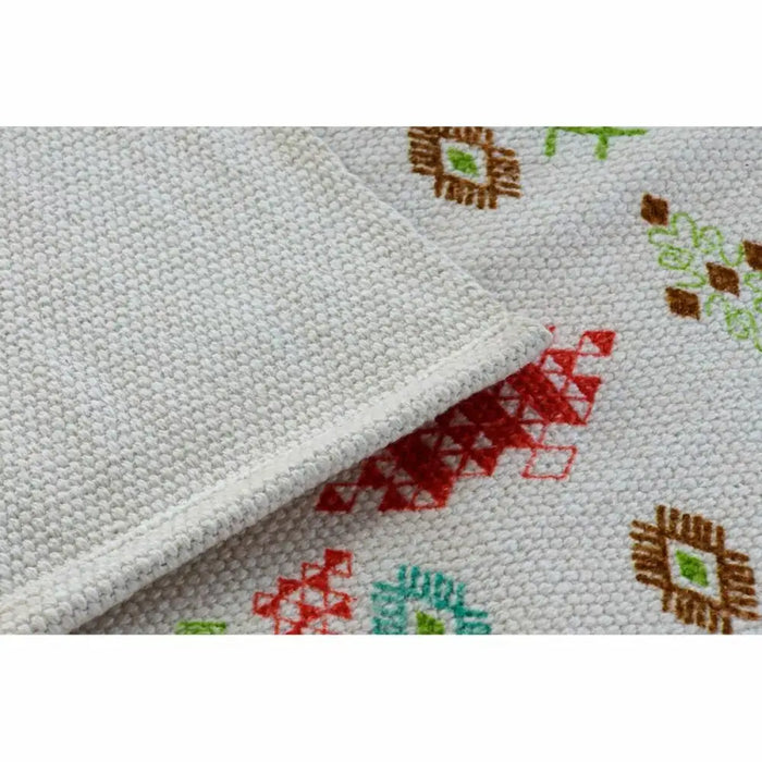 Килим DKD Home Decor 160 x 230 x 0,4 cm полиестер Бял Ikat