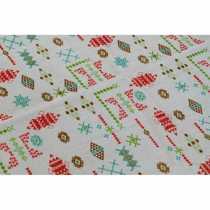 Килим DKD Home Decor 160 x 230 x 0,4 cm полиестер Бял Ikat