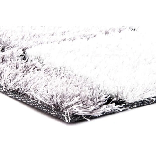 Килим DKD Home Decor 160 x 230 x 2 cm Черен полиестер Бял