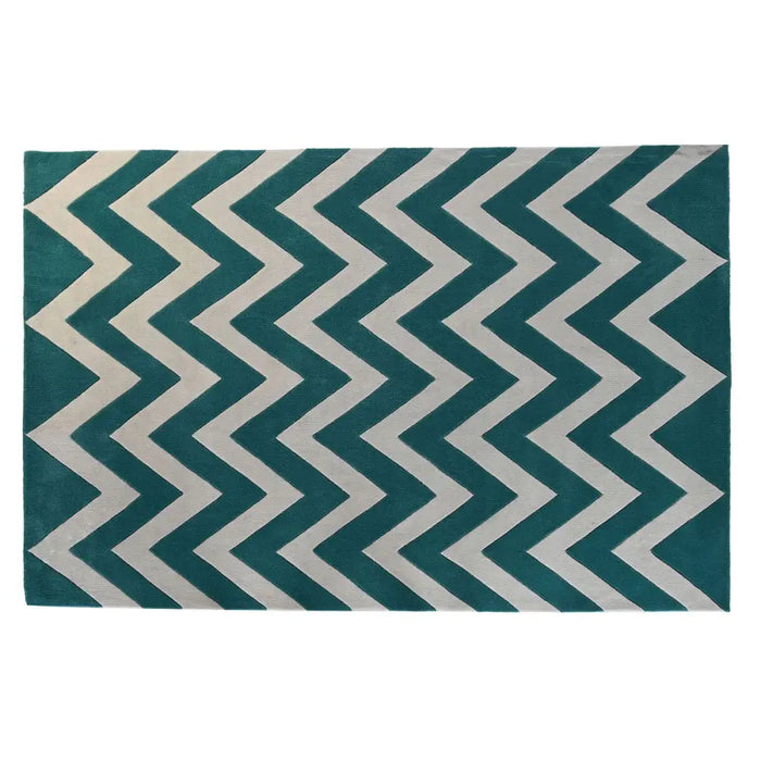 Килим DKD Home Decor 160 x 230 x 2 cm полиестер Зиг-Заг