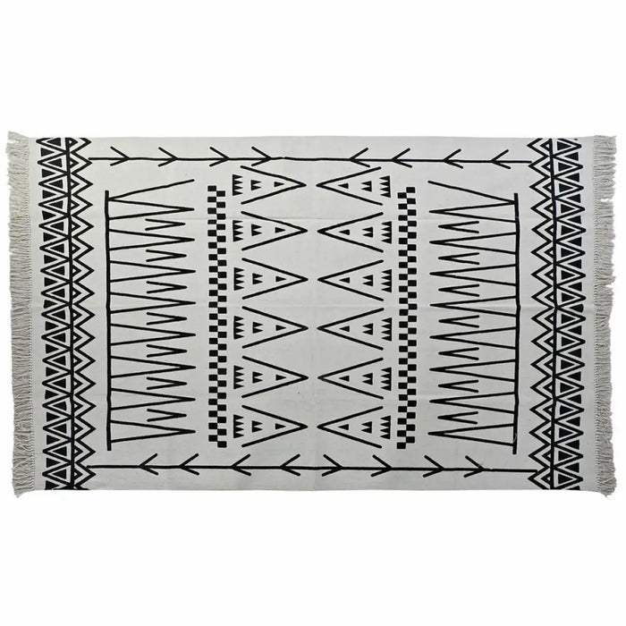 Килим DKD Home Decor 160 x 250 x 0,7 cm Черен полиестер