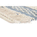 Килим DKD Home Decor 180 x 120 x 2 cm Син Памук Бял Boho