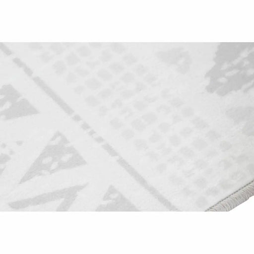 Килим DKD Home Decor Бежов Бял Ikat (200 x 290 x 0,4 cm)