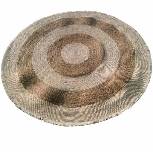 Килим DKD Home Decor Бежов Естествен Boho 200 x 200 x 1 cm