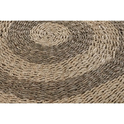 Килим DKD Home Decor Бежов Кафяв (150 x 1 x 150 cm)