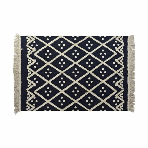 Килим DKD Home Decor Бежов Морско син 120 x 180 x 0,7 cm