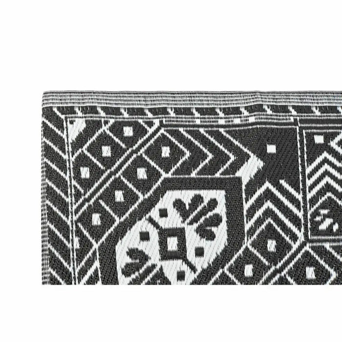 Килим DKD Home Decor Бял Черен Етнически (2 броя) (120 x