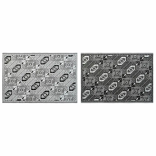 Килим DKD Home Decor Бял Черен Етнически (2 броя) (150 x