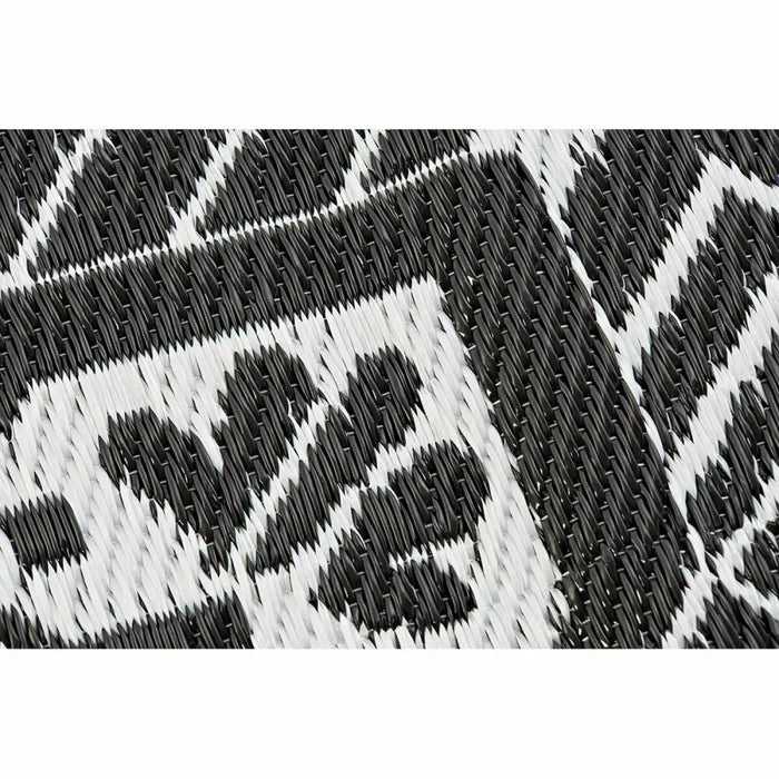 Килим DKD Home Decor Бял Черен Етнически (2 броя) (120 x